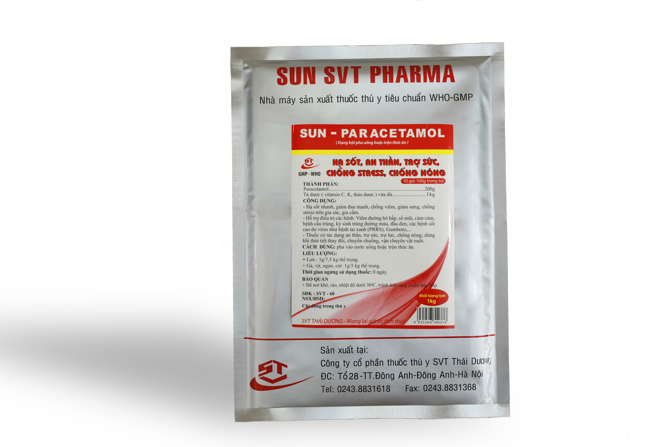 SUN – PARACETAMOL