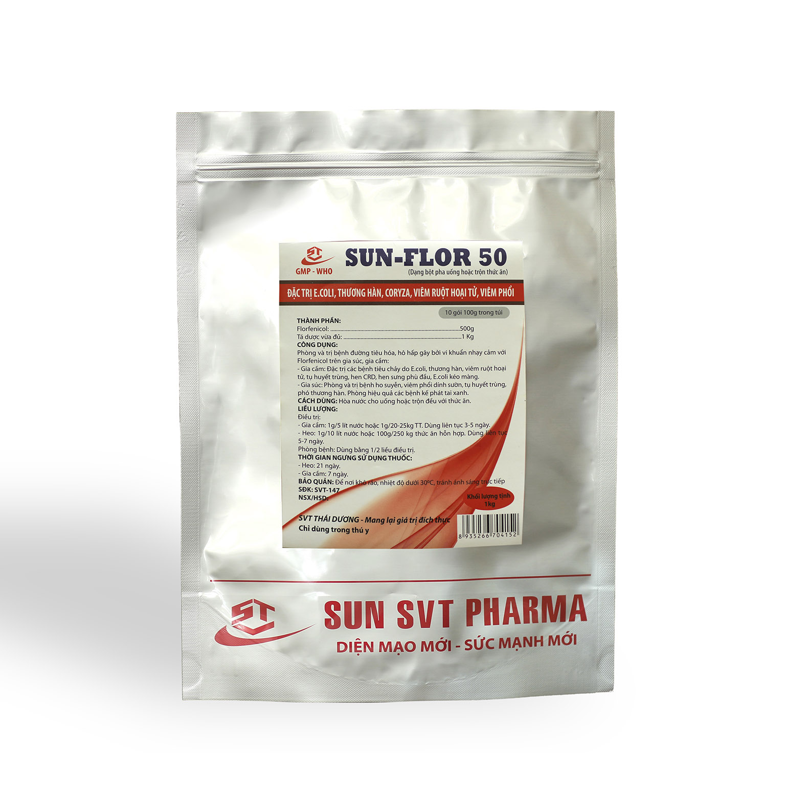 Thuốc thú y SUN - FLOR 50