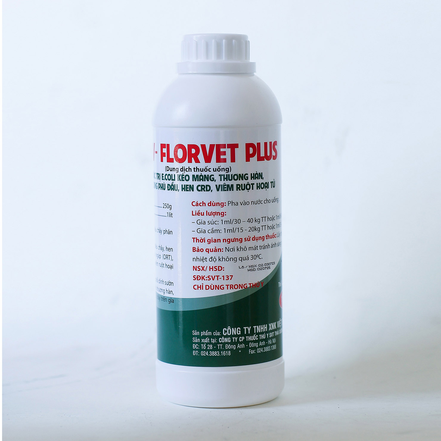 Thuốc thú y SUN - FLORVET PLUS