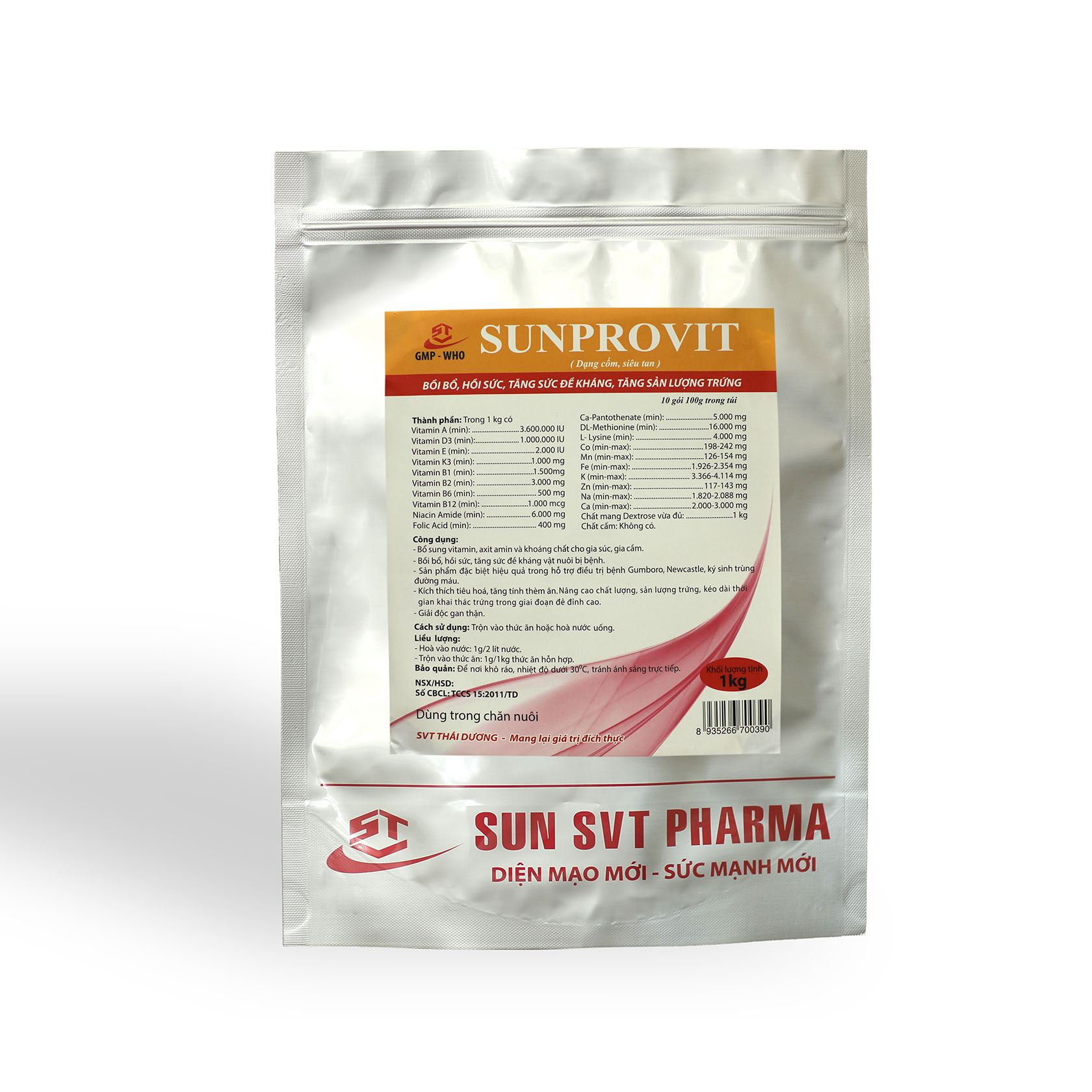 Thuốc thú y SUN - SUNPROVIT