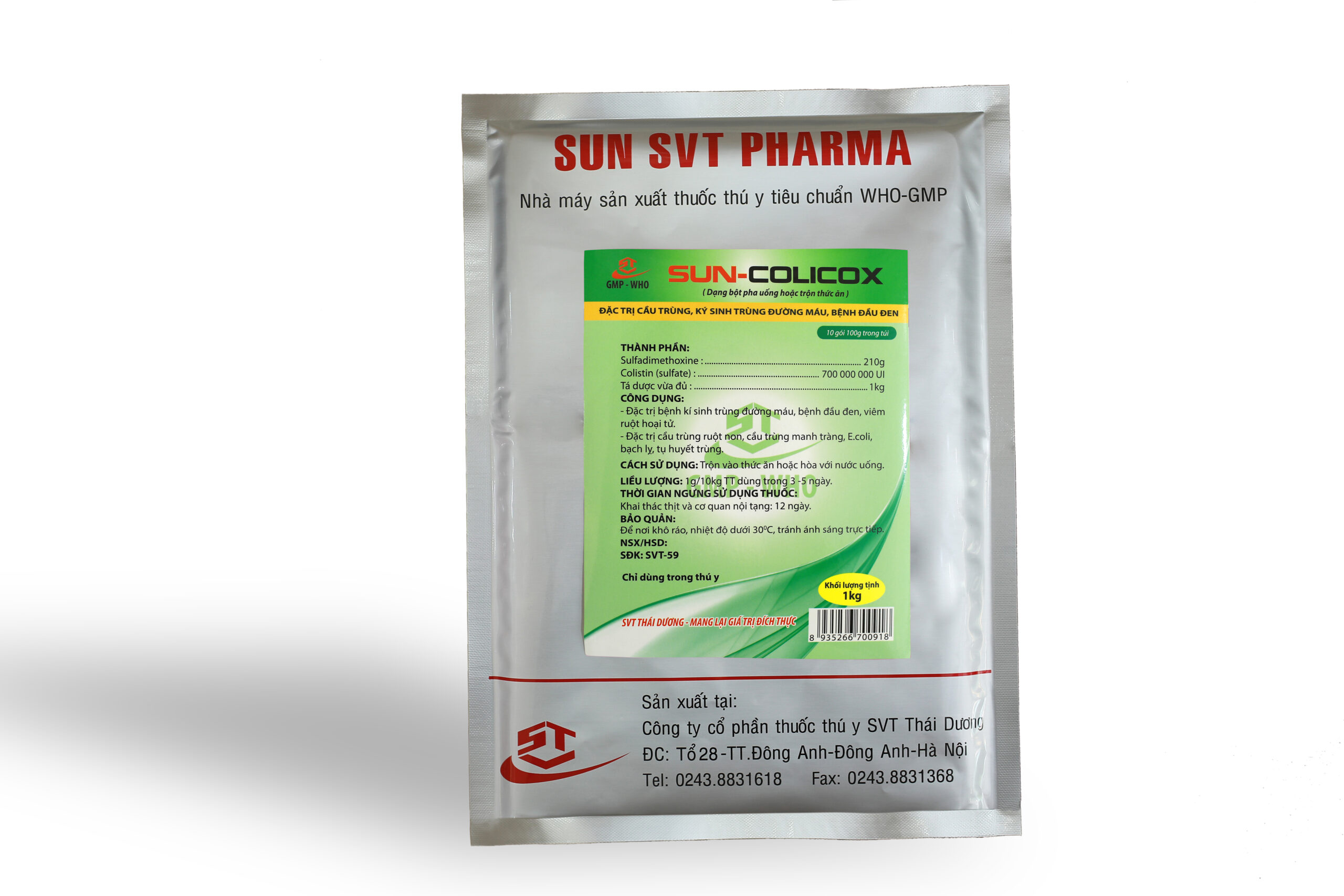 SUN - COLICOX